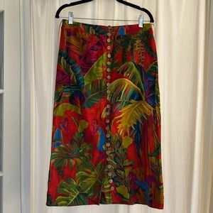 FARM Rio midi skirt